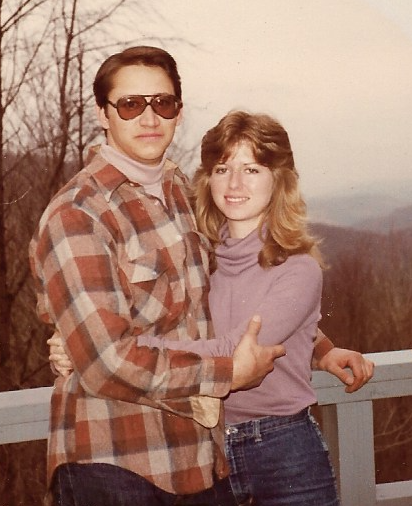 Stan & Linda in 1982 when we first started dating in Jacksonville, FL