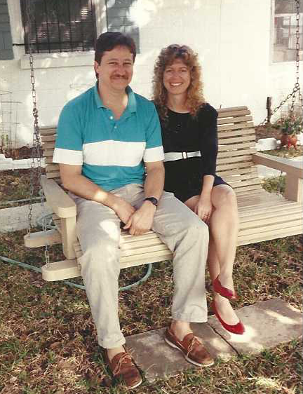 Us in 1987 when we lived in Boulder, CO